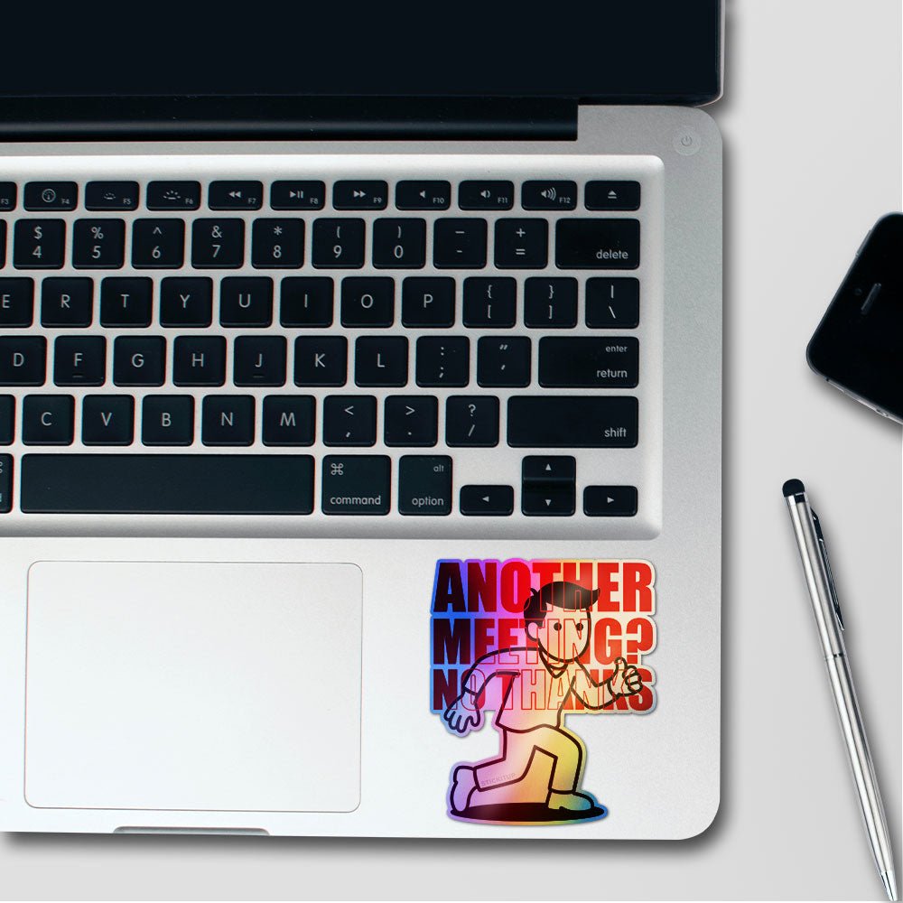 Another Meeting Running Man Holographic Stickers - Holographic stickers | STICK IT UP