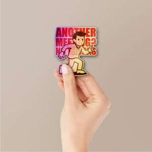 Another Meeting Running Man Holographic Stickers - Holographic stickers | STICK IT UP