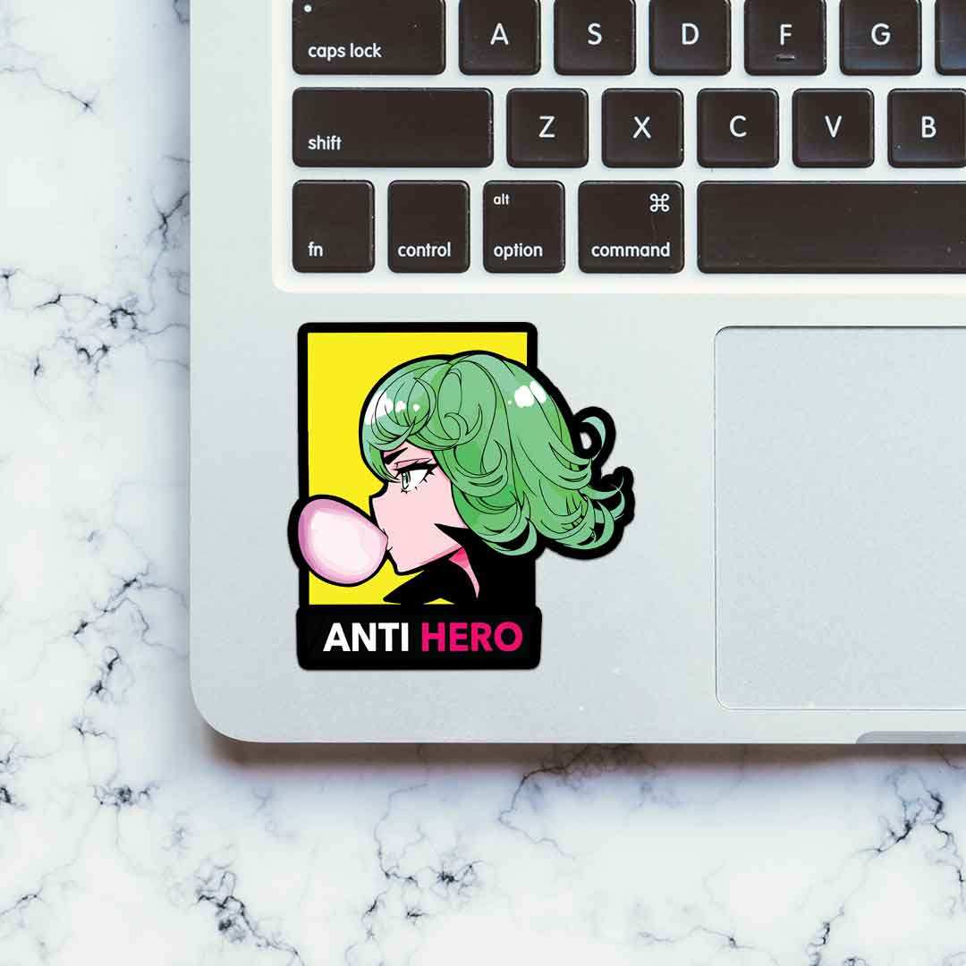 Anti hero Sticker waterproof vinyl decal for laptop, bike, car & bottle