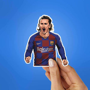 Antoine Griezmann Sticker waterproof vinyl decal for laptop, bike, car & bottle