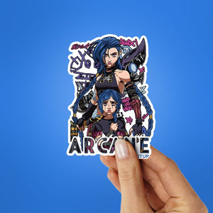ARCANE Sticker waterproof vinyl decal for laptop, bike, car & bottle