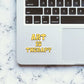 Art Is Tharepy Sticker waterproof vinyl decal for laptop, bike, car & bottle