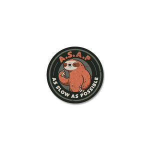As Slow As Possible Sticker waterproof vinyl decal for laptop, bike, car & bottle