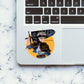 Asta The Warrior Sticker waterproof vinyl decal for laptop, bike, car & bottle