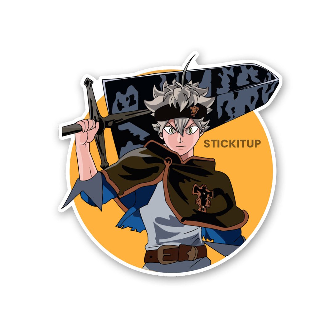Asta The Warrior Sticker - Stickers | STICK IT UP