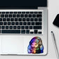 Astronaut Blue Cute Holographic Stickers - Holographic stickers | STICK IT UP
