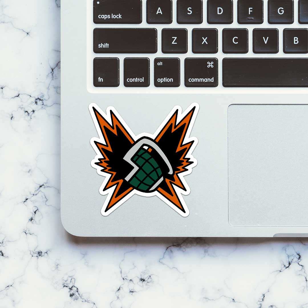 Bakugo Sticker waterproof vinyl decal for laptop, bike, car & bottle