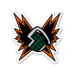 Bakugo Sticker waterproof vinyl decal for laptop, bike, car & bottle