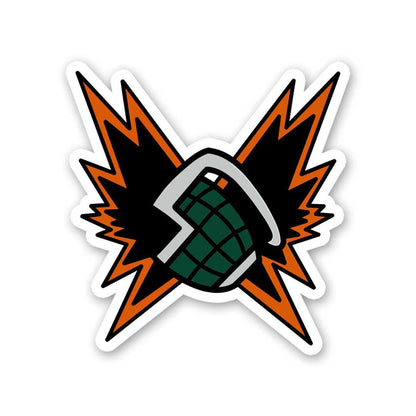 Bakugo Sticker waterproof vinyl decal for laptop, bike, car & bottle