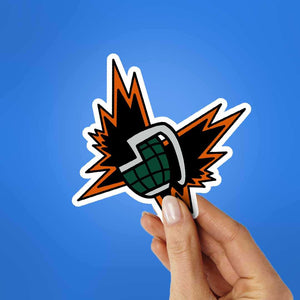 Bakugo Sticker waterproof vinyl decal for laptop, bike, car & bottle