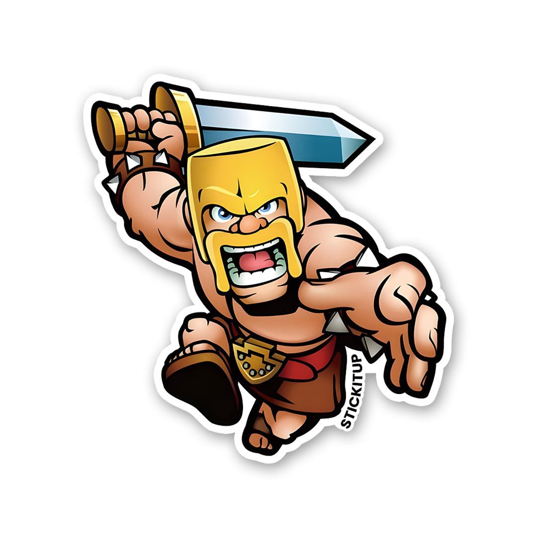 BARBARIAN Sticker - Stickers | STICK IT UP