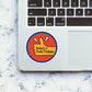 Barely Functioning Sticker waterproof vinyl decal for laptop, bike, car & bottle
