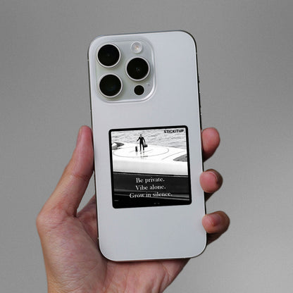 Be Private Sticker - STICK IT UP