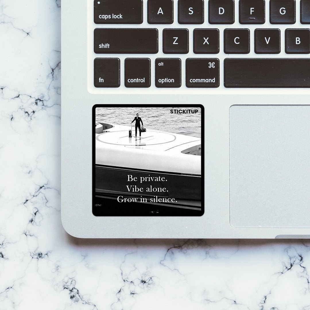 Be Private Sticker - STICK IT UP