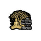 Be The Energy You Want To Attract Sticker waterproof vinyl decal for laptop, bike, car & bottle