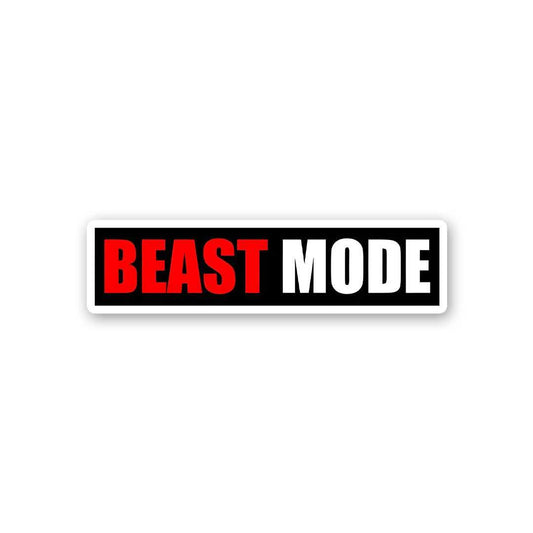 Beast Mode Sticker - STICK IT UP