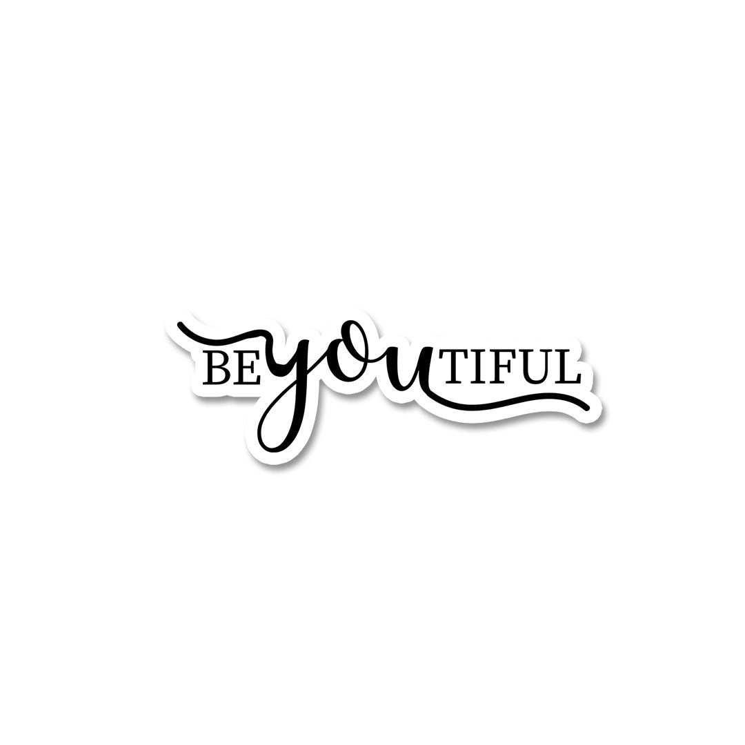 Beautiful Sticker waterproof vinyl decal for laptop, bike, car & bottle
