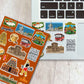 Bengaluru Mini Sticker Sheet waterproof vinyl decal for laptop, bike, car & bottle