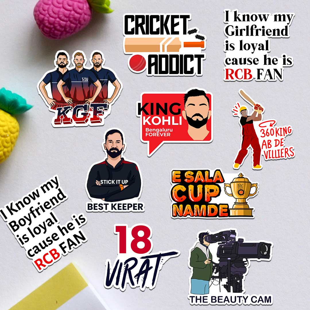 Bengaluru Sticker Pack [20 Sticker] waterproof vinyl decal for laptop, bike, car & bottle