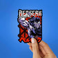 Berserk Sticker waterproof vinyl decal for laptop, bike, car & bottle