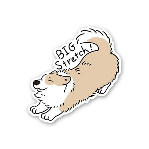 Big Stretch Sticker waterproof vinyl decal for laptop, bike, car & bottle