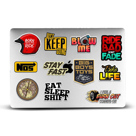 Bike Sticker Pack [50 sticker] - STICK IT UP