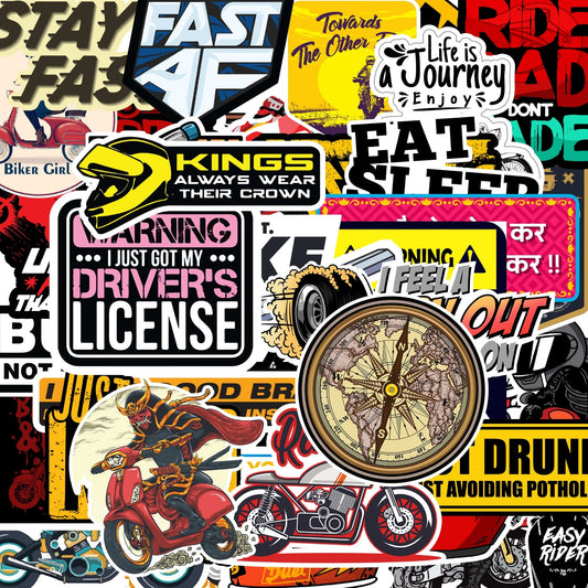 Bike Sticker Pack [50 sticker] - STICK IT UP