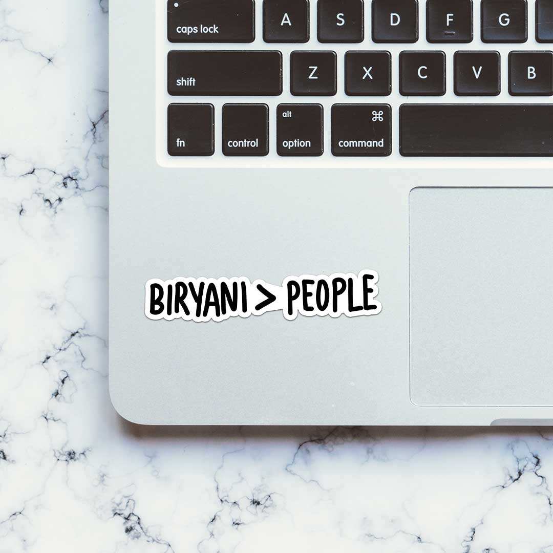 Biryani People Sticker - STICK IT UP