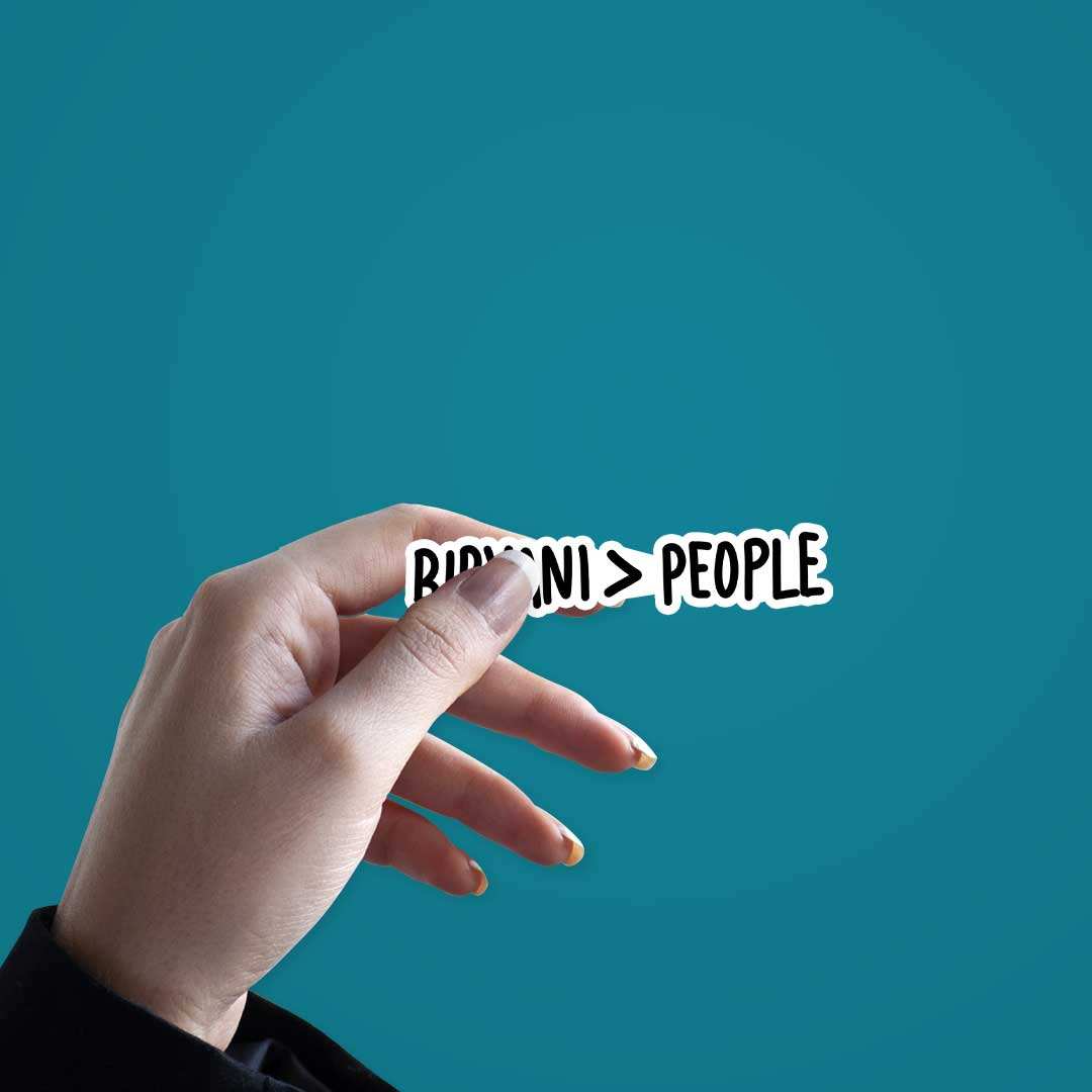 Biryani People Sticker - STICK IT UP