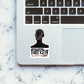 BITCHY - TR Sticker waterproof vinyl decal for laptop, bike, car & bottle