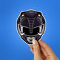 Black Ranger Sticker waterproof vinyl decal for laptop, bike, car & bottle