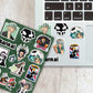 Bleach Mini Sticker Sheet waterproof vinyl decal for laptop, bike, car & bottle