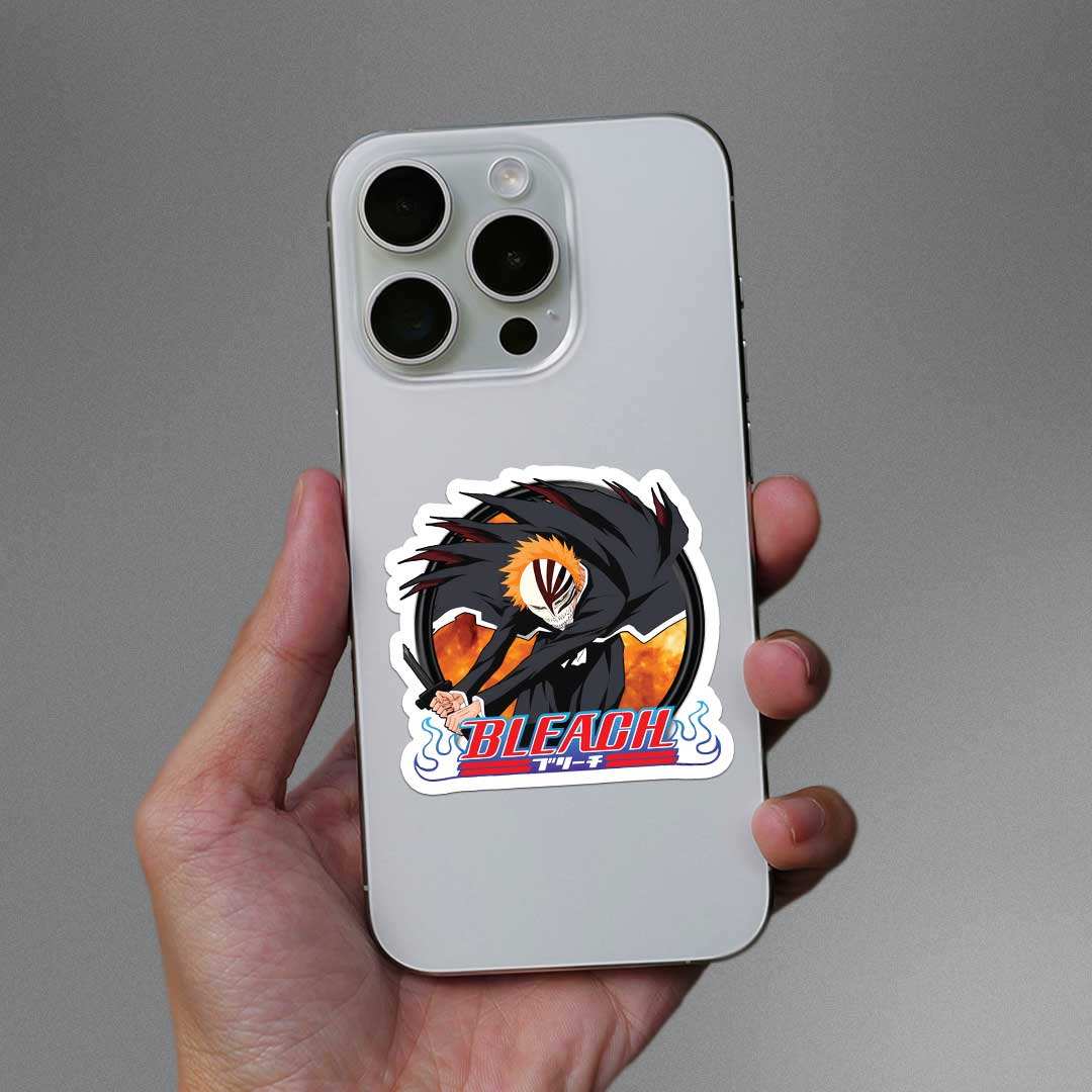 Bleach Sticker waterproof vinyl decal for laptop, bike, car & bottle