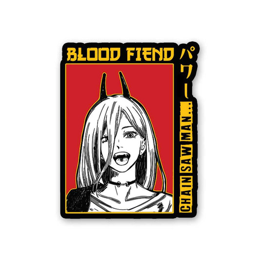 Blood Demon Sticker - STICK IT UP