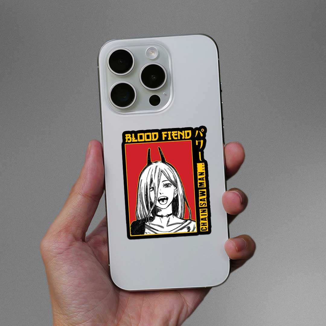 Blood Demon Sticker - STICK IT UP