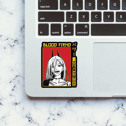 Blood Demon Sticker - STICK IT UP