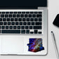 Blue Kaiju Rampage Holographic Stickers