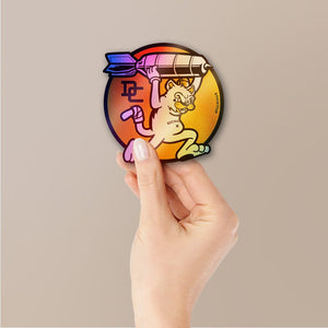 Bomb Runner Holographic Stickers waterproof vinyl decal for laptop, bike, car & bottle
