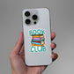 Book Club Sticker waterproof vinyl decal for laptop, bike, car & bottle