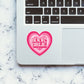Book Girlie Sticker
