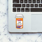Book Is Anti Depressants Sticker waterproof vinyl decal for laptop, bike, car & bottle