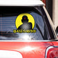 Brahmahandnaayak Bumper Sticker waterproof vinyl decal for laptop, bike, car & bottle