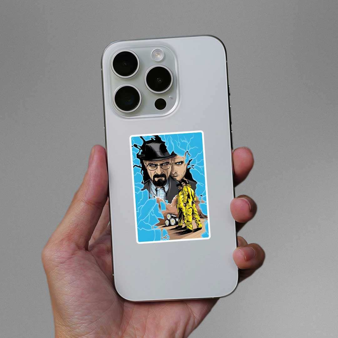 Breaking Bad 2.0 Sticker waterproof vinyl decal for laptop, bike, car & bottle