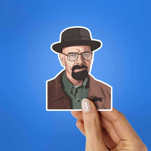 Breaking Bad Sticker waterproof vinyl decal for laptop, bike, car & bottle