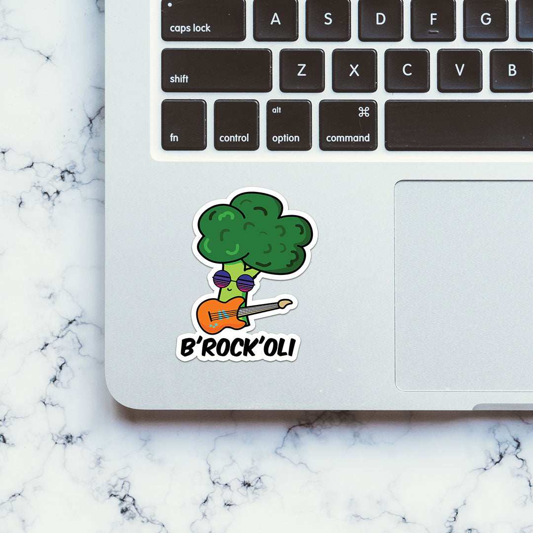 Brocoli Sticker waterproof vinyl decal for laptop, bike, car & bottle