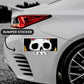 Brook Eye Bumper Sticker waterproof vinyl decal for laptop, bike, car & bottle