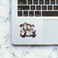 BTS Chibi Army Sticker waterproof vinyl decal for laptop, bike, car & bottle