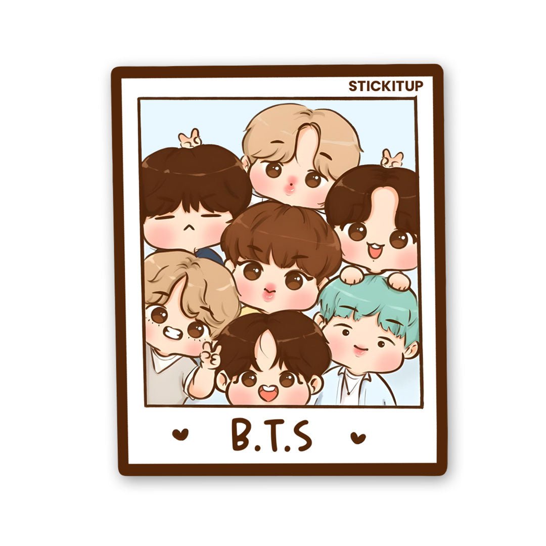 BTS Frame Sticker - Stickers | STICK IT UP
