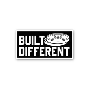 Build Different Sticker waterproof vinyl decal for laptop, bike, car & bottle