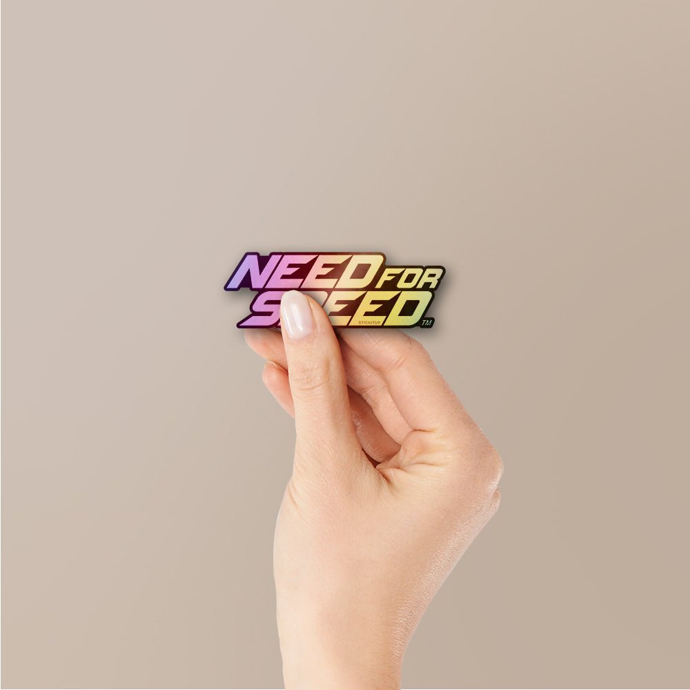 Built For Speed Holographic Stickers - Holographic stickers | STICK IT UP